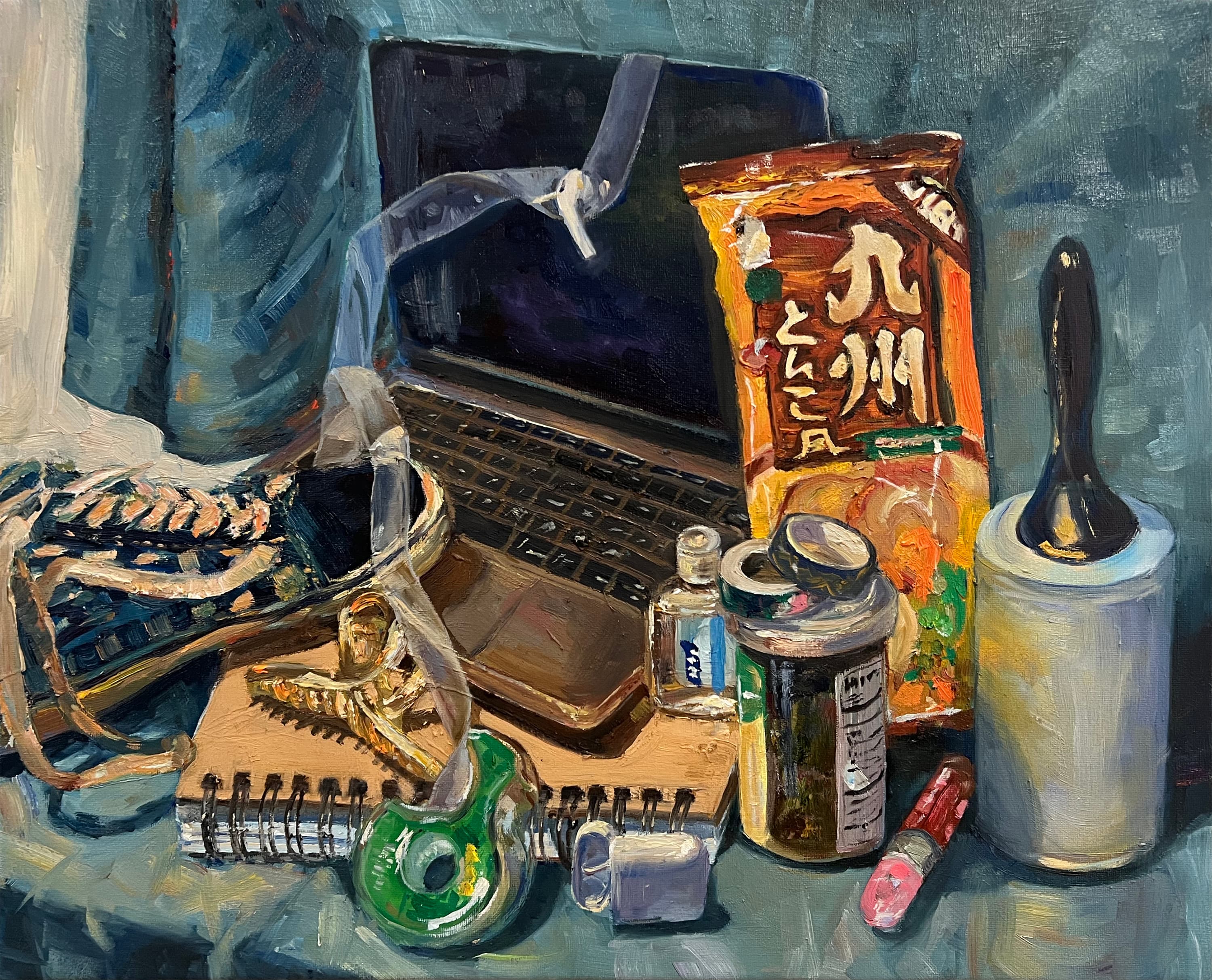 Still-Life of Contemporary Objects